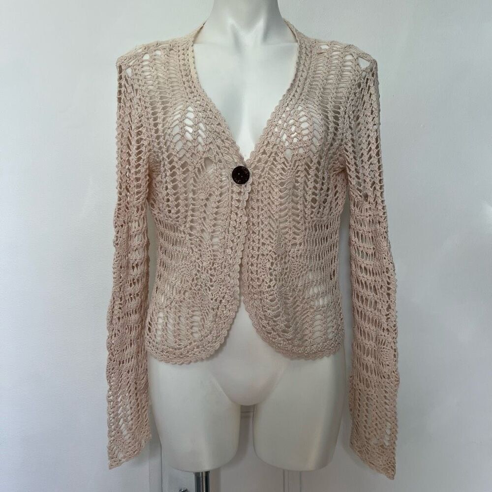 St John’s Bay y2K Crochet Cardigan